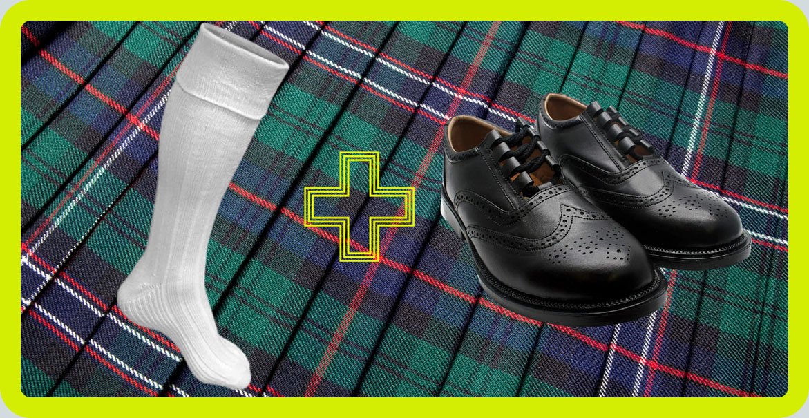 How To Match Hose Socks And Shoes With Kilts